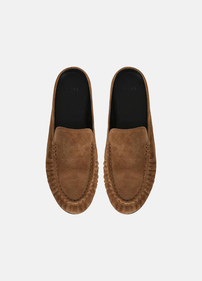 Tevin Suede Mule in Loafers & Flats - ELMWOOD | VINCE Women