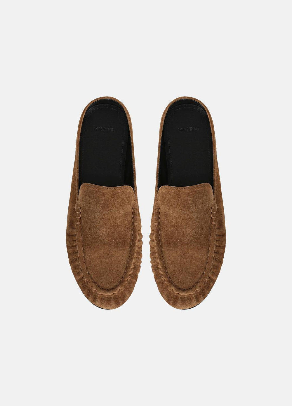Tevin Suede Mule in Loafers & Flats - ELMWOOD | VINCE Women