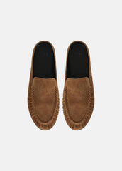 Tevin Suede Mule in Loafers & Flats - ELMWOOD | VINCE Women
