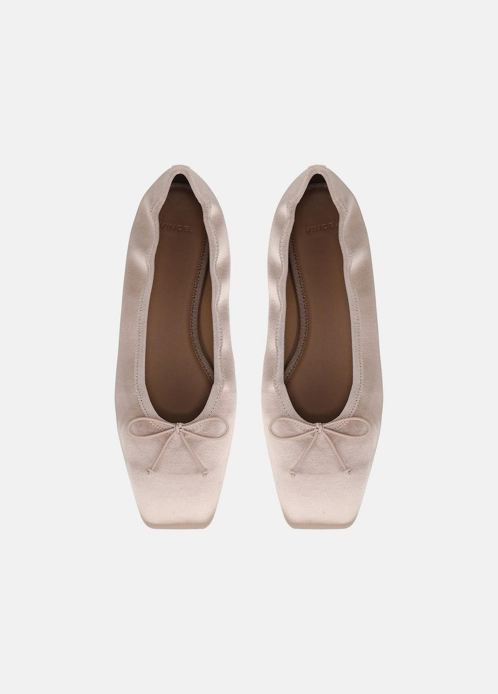 Darla Satin Ballet Flat in Loafers & Flats - CASA ROSA | VINCE Women