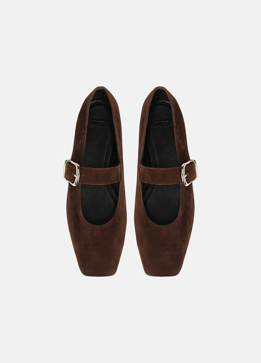 Daniela Suede Mary Jane Flat in Loafers & Flats - CLOVE | VINCE Women