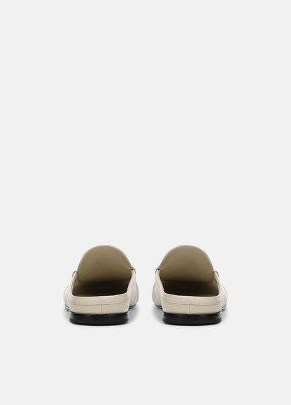Tevin Leather Mule in Loafers & Flats - MOONLIGHT | VINCE Women
