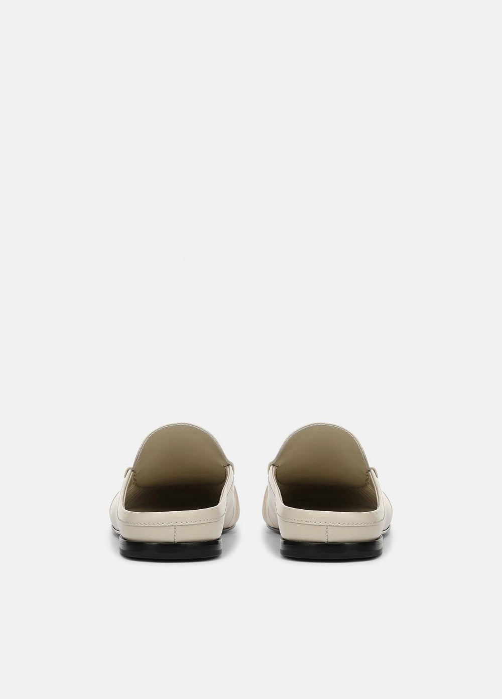 Tevin Leather Mule in Loafers & Flats - MOONLIGHT | VINCE Women
