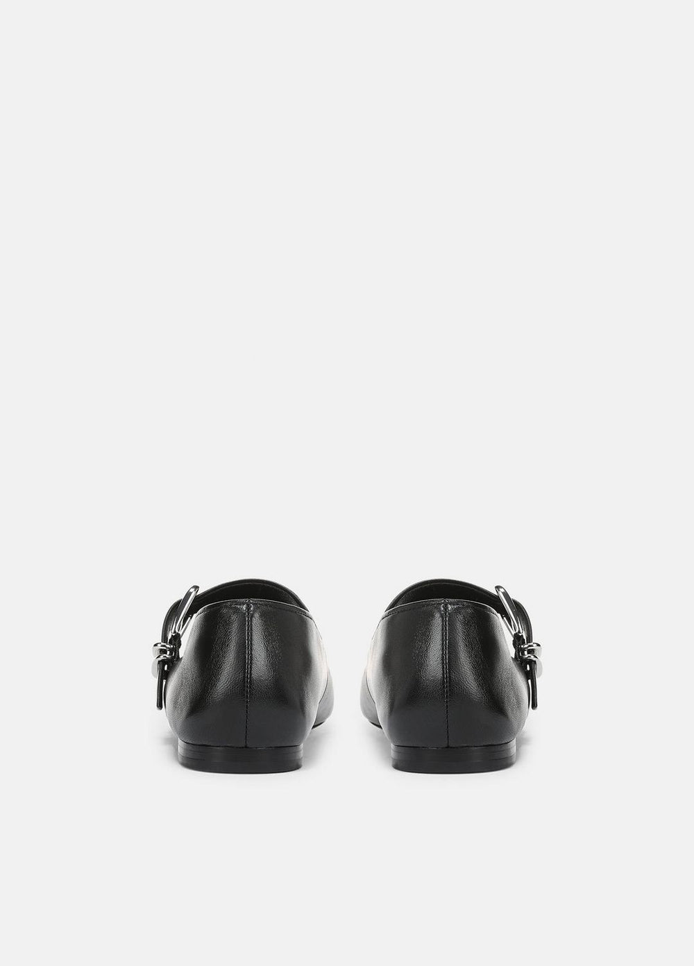 Daniela Leather Mary Jane Flat in Loafers & Flats - BLACK | VINCE Women