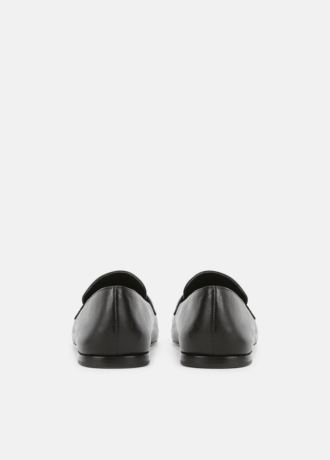 Tommi Leather Loafer in Loafers & Flats - BLACK | VINCE Women