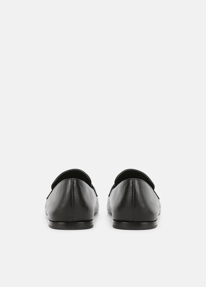 Tommi Leather Loafer in Loafers & Flats - BLACK | VINCE Women