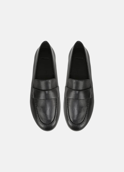 Tommi Leather Loafer in Loafers & Flats - BLACK | VINCE Women