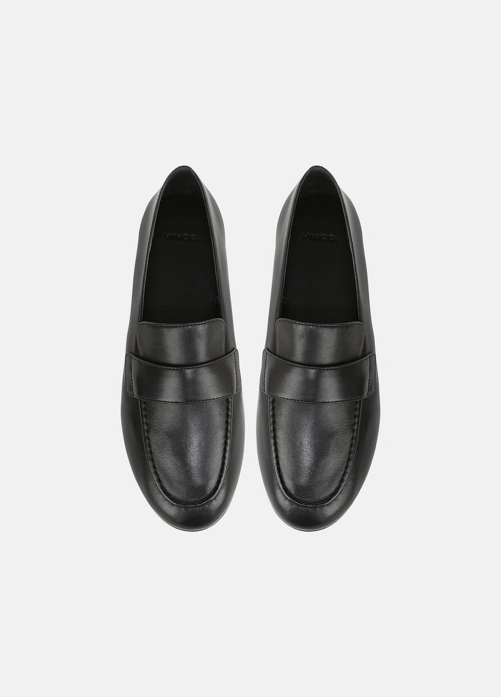 Tommi Leather Loafer in Loafers & Flats - BLACK | VINCE Women