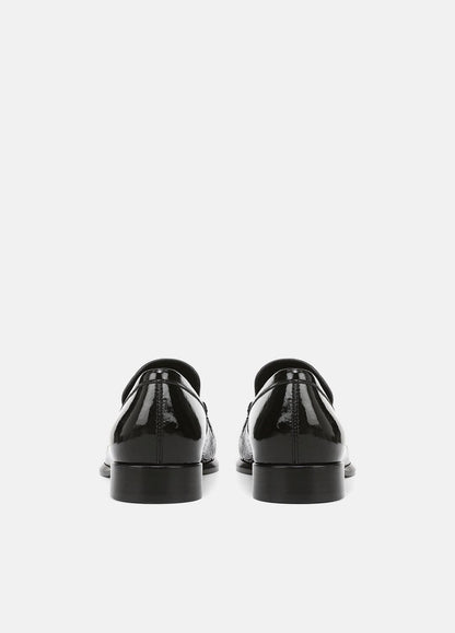 Nora Leather Loafer in Loafers & Flats - BLACK | VINCE Women