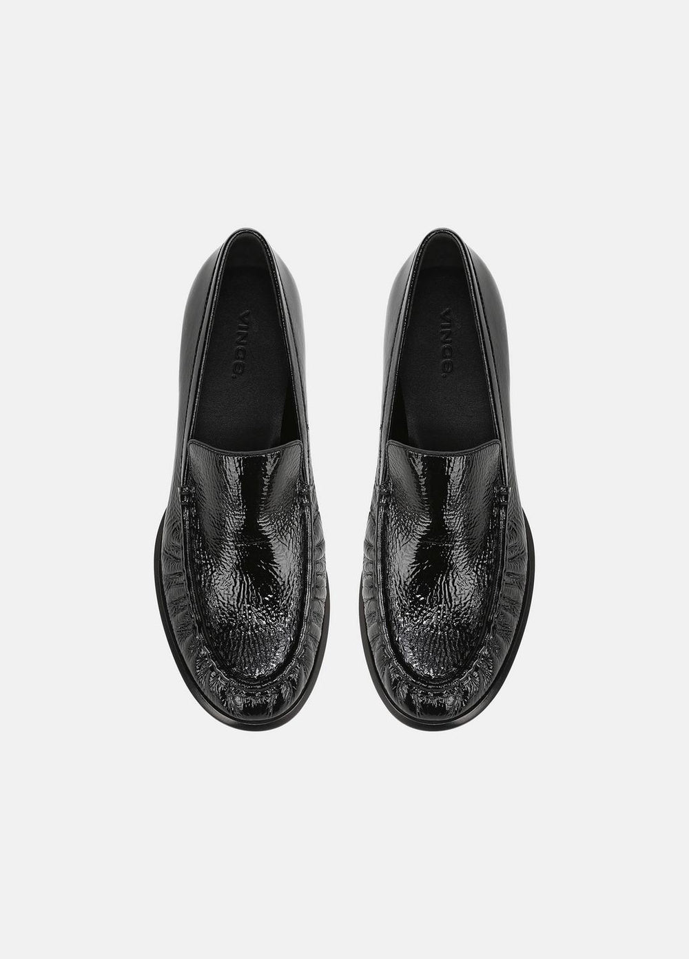 Nora Leather Loafer in Loafers & Flats - BLACK | VINCE Women