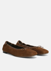 Darla Suede Ballet Flat in Loafers & Flats - ELMWOOD | VINCE Women