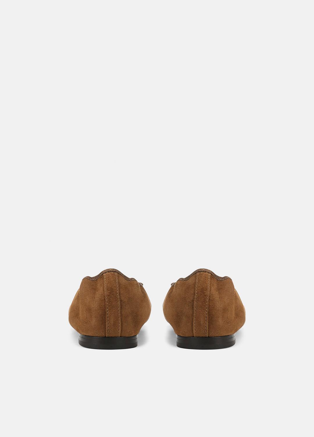 Darla Suede Ballet Flat in Loafers & Flats - ELMWOOD | VINCE Women