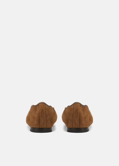 Darla Suede Ballet Flat in Loafers & Flats - ELMWOOD | VINCE Women