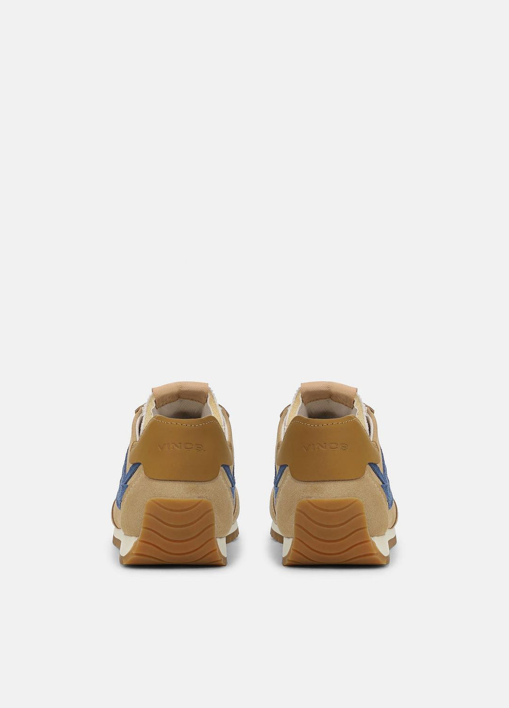 Oasis Suede & Leather Runner Sneaker in Sneakers - MOONLIGHT/BILLIARD GREEN | VINCE Women