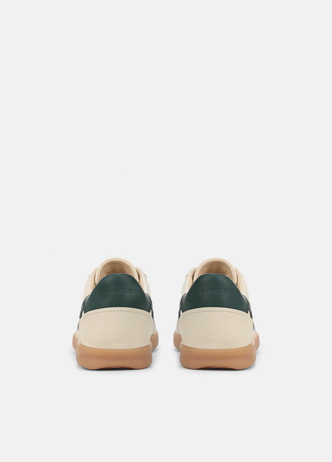 Oasis Suede & Leather Runner Sneaker in Sneakers - MACADEMIA/INDIGO | VINCE Women