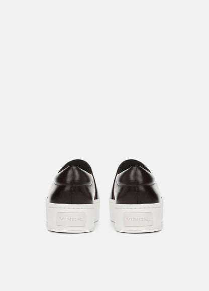 Warren Leather Sneaker in Sneakers - GANACHE | VINCE Women