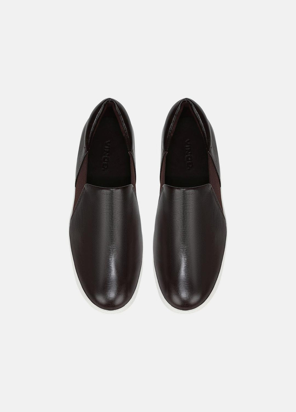 Warren Leather Sneaker in Sneakers - GANACHE | VINCE Women