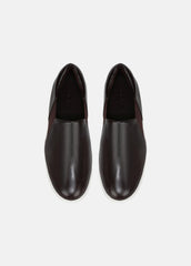 Warren Leather Sneaker in Sneakers - GANACHE | VINCE Women