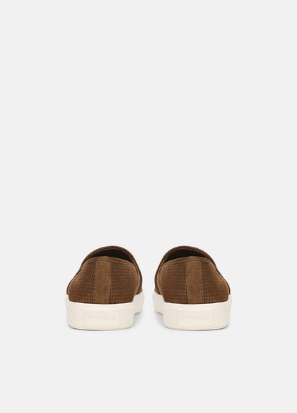 Blair Perforated Suede Sneaker in Sneakers - ELMWOOD | VINCE Women