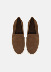 Blair Perforated Suede Sneaker in Sneakers - ELMWOOD | VINCE Women