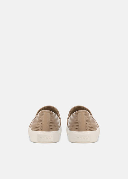 Blair Perforated Leather Sneaker in Sneakers - WARM ALMOND | VINCE Women