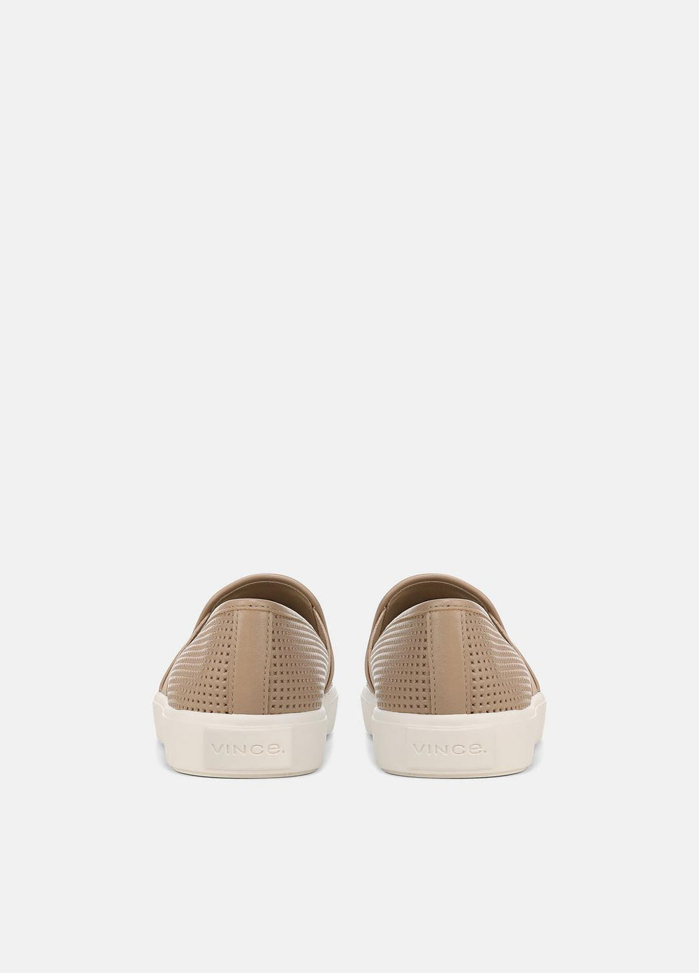 Blair Perforated Leather Sneaker in Sneakers - WARM ALMOND | VINCE Women