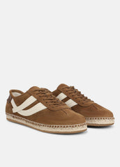Oasis Suede & Leather Espadrille Sneaker in Sneakers - ELMWOOD | VINCE Women
