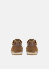 Oasis Suede & Leather Espadrille Sneaker in Sneakers - ELMWOOD | VINCE Women