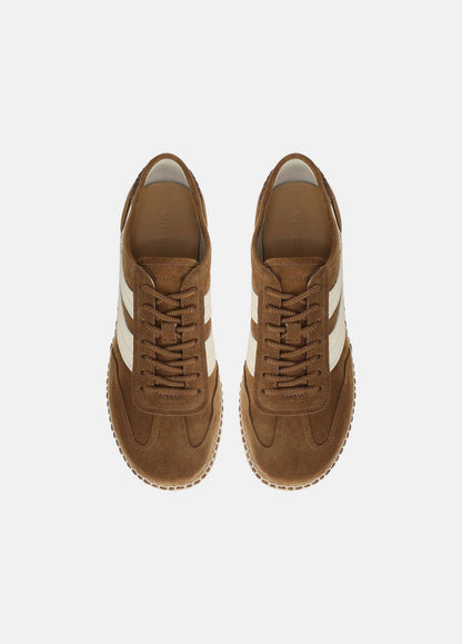 Oasis Suede & Leather Espadrille Sneaker in Sneakers - ELMWOOD | VINCE Women