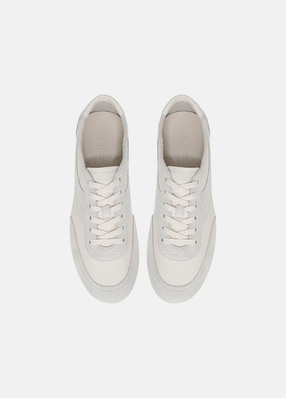 LA Leather & Suede Runner Sneaker in Sneakers - HORCHATA/PEBBLE WHITE | VINCE Women