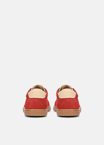 Palm Suede Sneaker in Sneakers - POPPY RED | VINCE Women