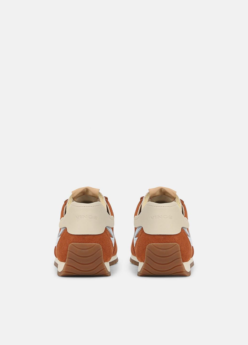 Oasis Suede & Leather Runner Sneaker in Sneakers - VINTAGE EMBER/CELESTE | VINCE Women