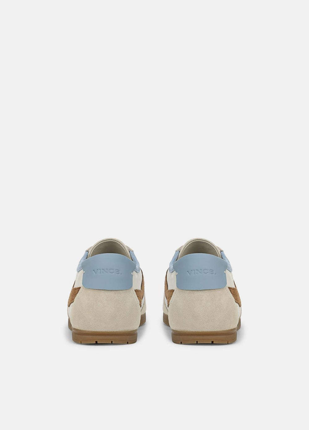 LA Leather & Suede Runner Sneaker in Sneakers - MOONLIGHT/ELMWOOD | VINCE Women