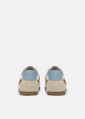 LA Leather & Suede Runner Sneaker in Sneakers - MOONLIGHT/ELMWOOD | VINCE Women