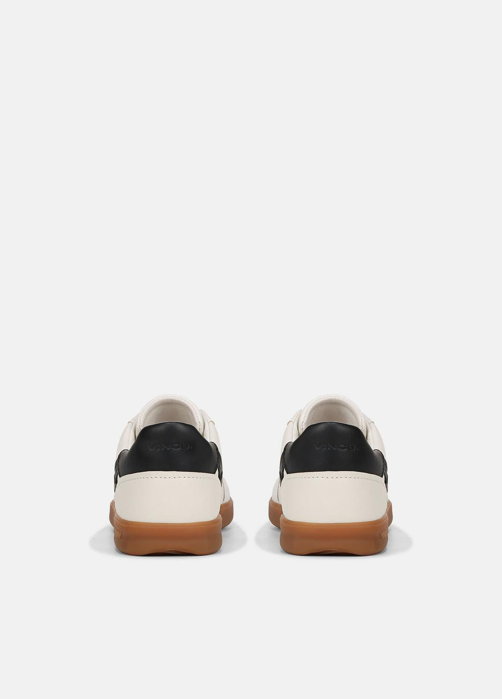 Oasis Leather and Suede Sneaker in Sneakers - MILK/NIGHT BLUE | VINCE Women