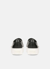 Warren Leather Sneaker in Sneakers - BLACK | VINCE Women