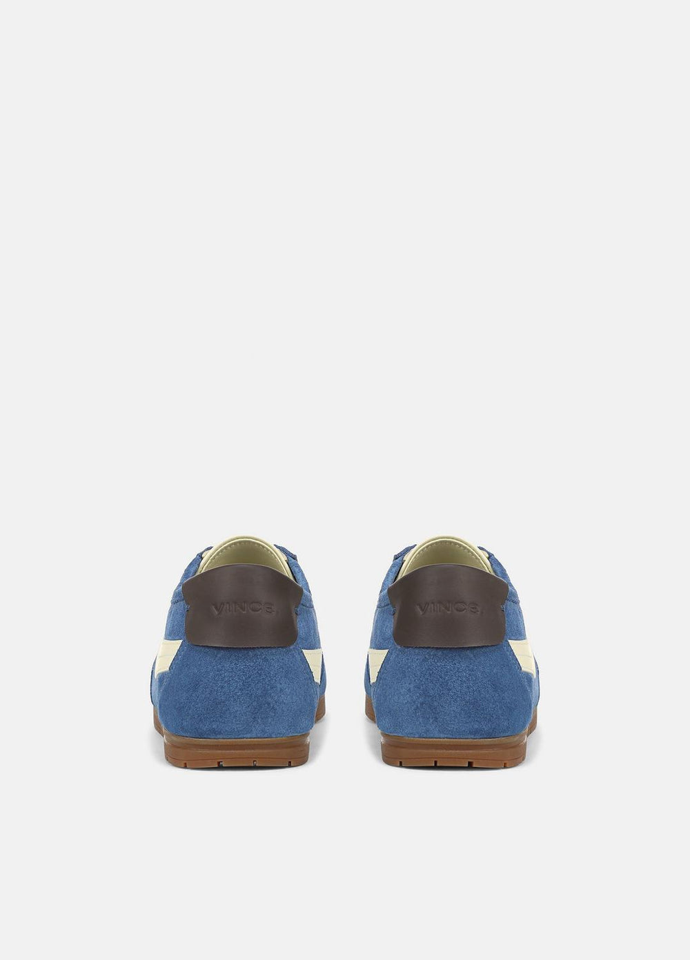 LA Suede & Leather Runner Sneaker in Sneakers - INDIGO/STRAW SEED | VINCE Women