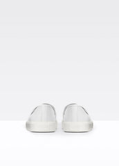 Women's Blair Perforated Leather Sneakers - WHITE | VINCE Women