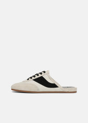 Solstice Suede Sneaker Mule in Sneakers - MOONLIGHT/BLACK | VINCE Women