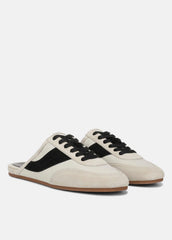 Solstice Suede Sneaker Mule in Sneakers - MOONLIGHT/BLACK | VINCE Women
