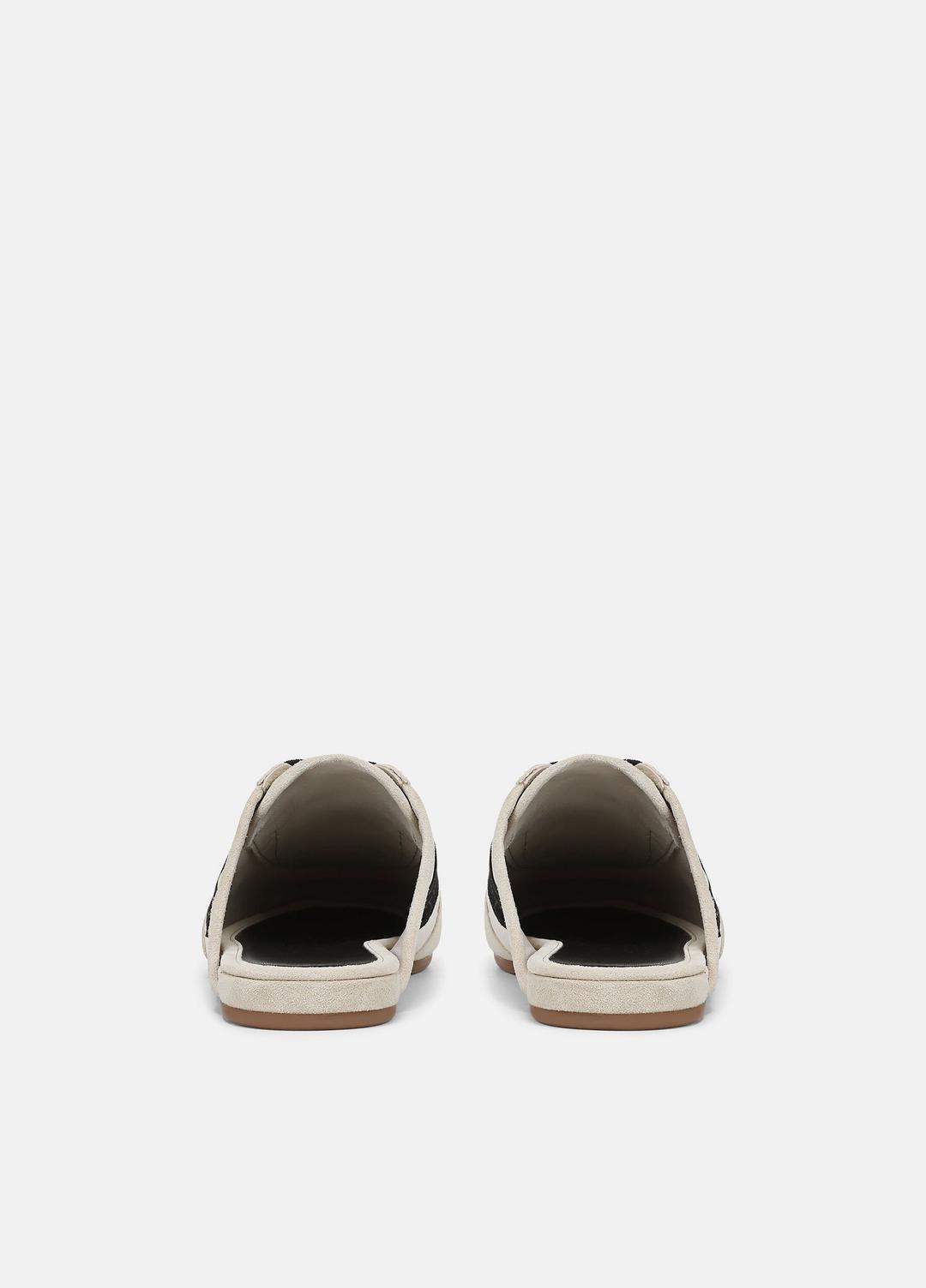 Solstice Suede Sneaker Mule in Sneakers - MOONLIGHT/BLACK | VINCE Women