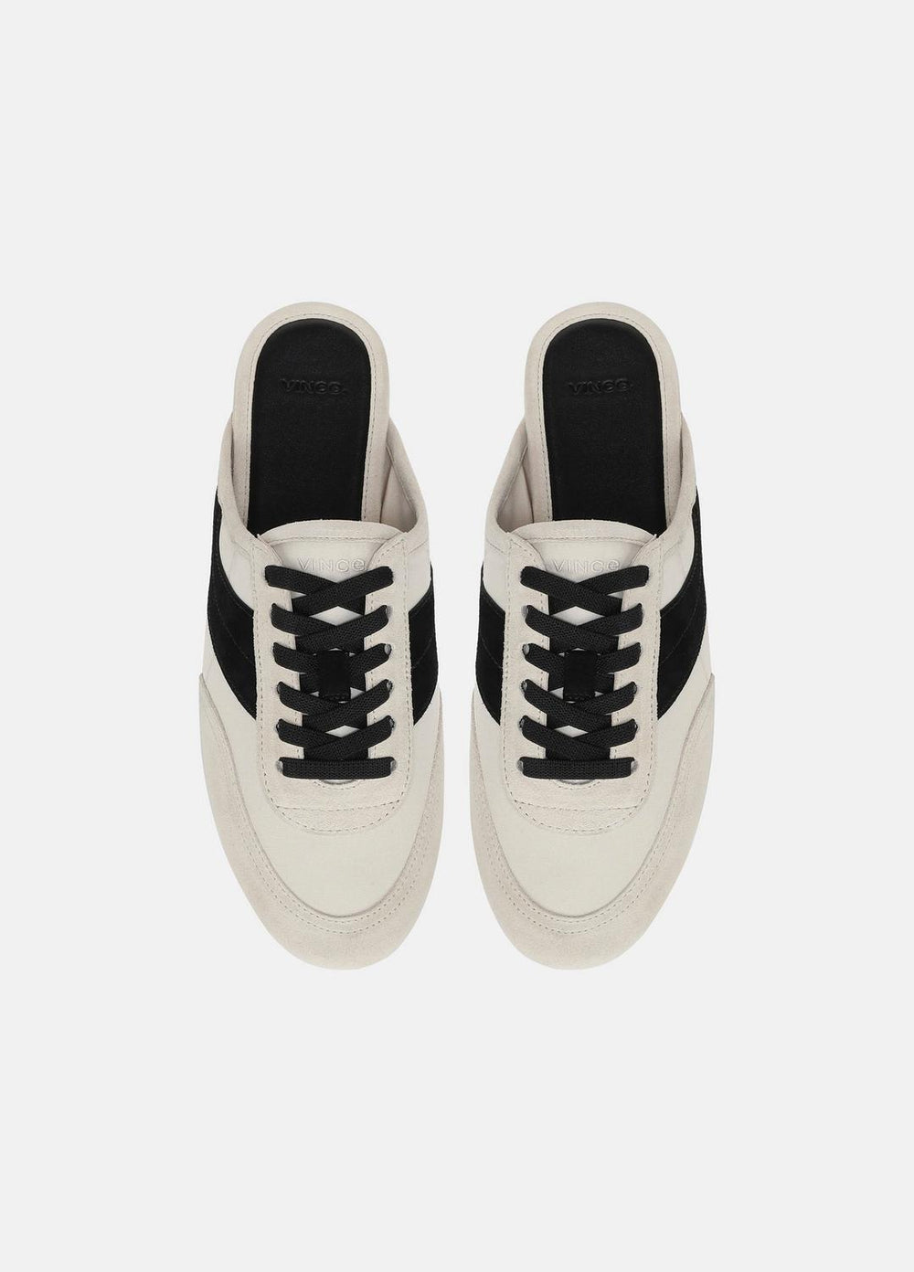 Solstice Suede Sneaker Mule in Sneakers - MOONLIGHT/BLACK | VINCE Women