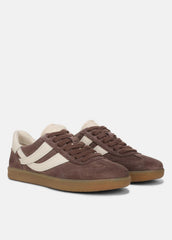 Oasis Suede & Leather Sneaker in Sneakers - KOALA TAUPE/FLAX | VINCE Women