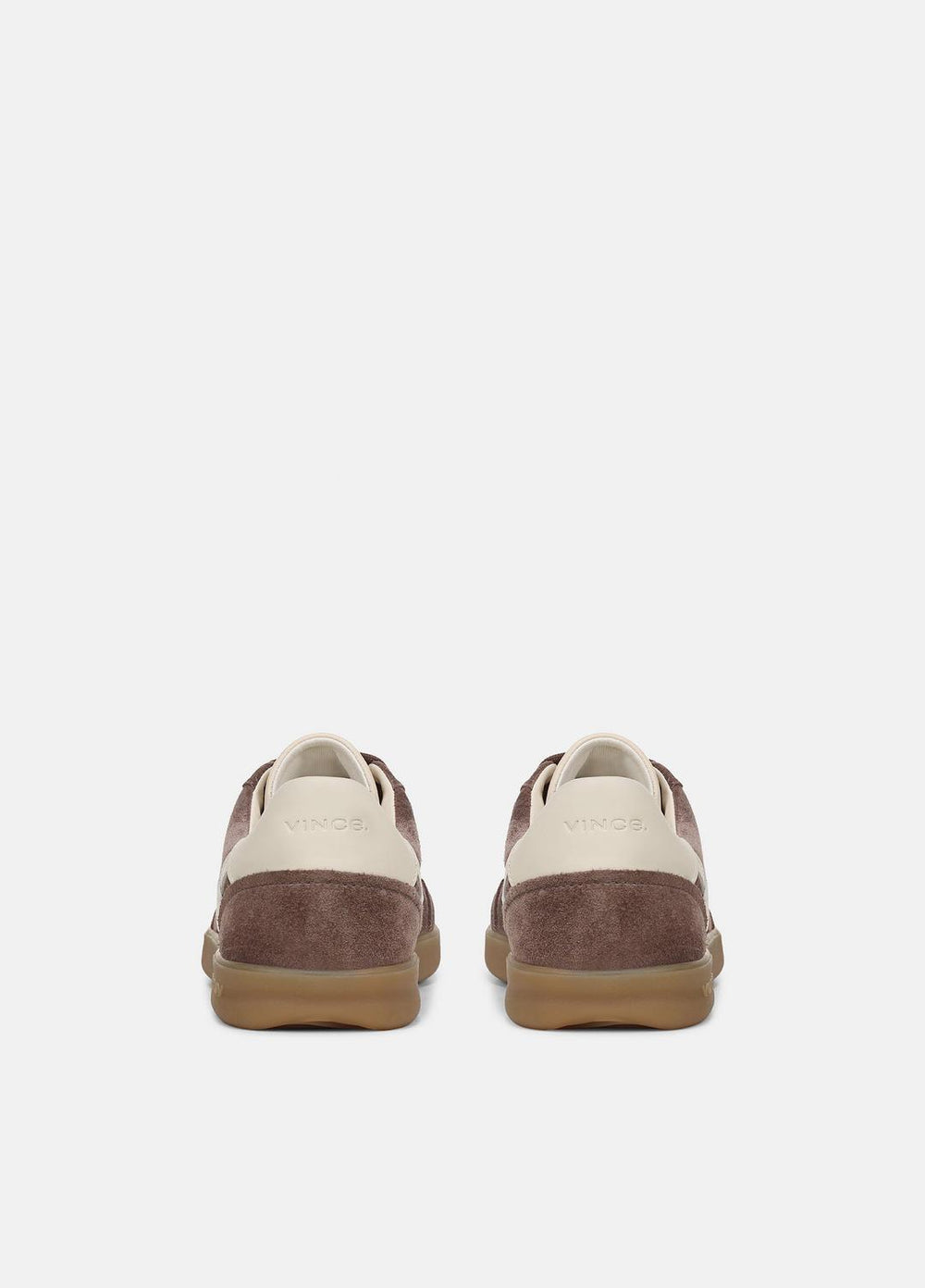 Oasis Suede & Leather Sneaker in Sneakers - KOALA TAUPE/FLAX | VINCE Women