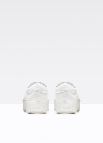 Leather Warren Sneaker in Sneakers - PLASTER | VINCE Women