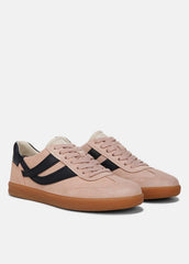 Oasis Suede & Leather Sneaker in Sneakers - LOTUS BLUSH/BLUE INK | VINCE Women