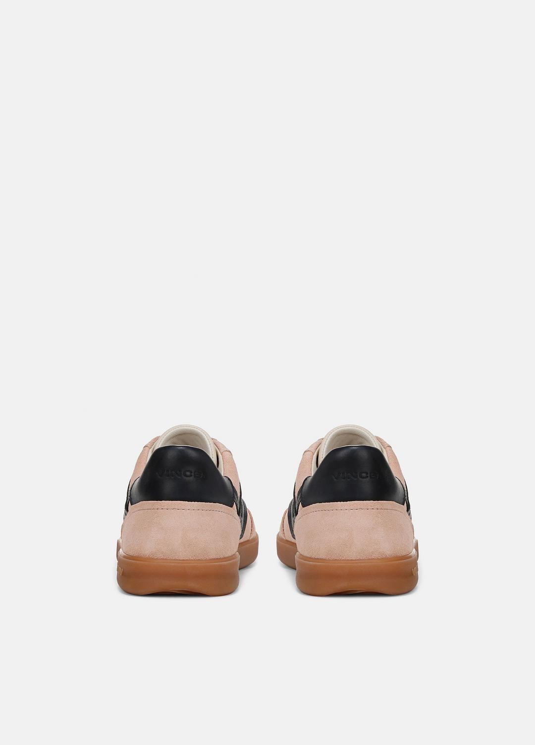 Oasis Suede & Leather Sneaker in Sneakers - LOTUS BLUSH/BLUE INK | VINCE Women