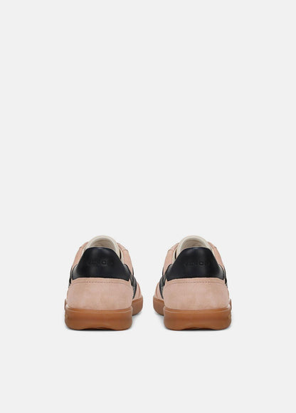 Oasis Suede & Leather Sneaker in Sneakers - LOTUS BLUSH/BLUE INK | VINCE Women