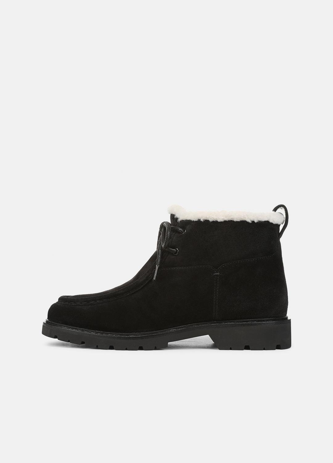 Sierra Lug-Sole Boot in Boots - BLACK | VINCE Women