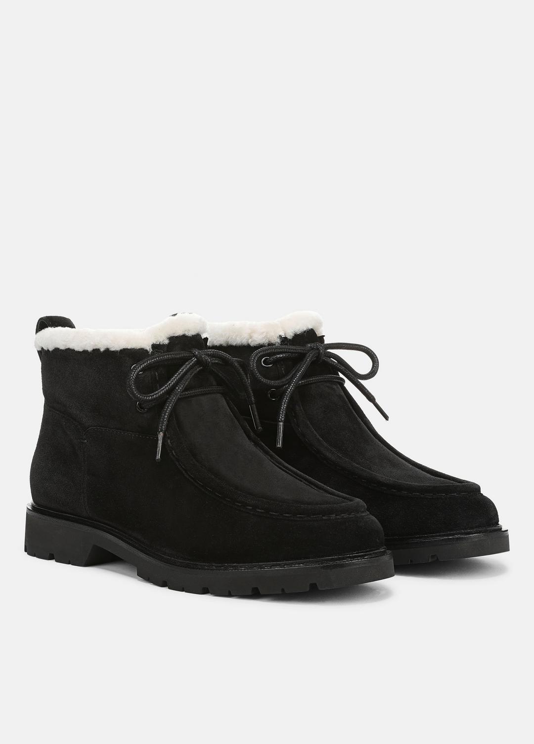 Sierra Lug-Sole Boot in Boots - BLACK | VINCE Women